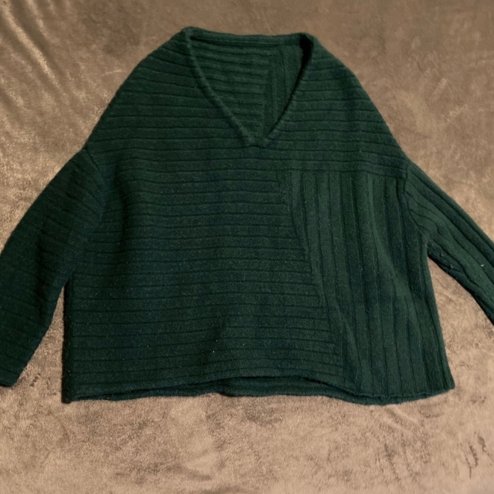 Woman’s Zara Scoop neck sweater
